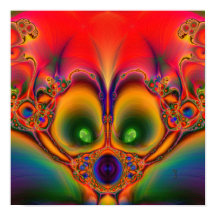 Poster de impresión artística amordazado (12" x 12