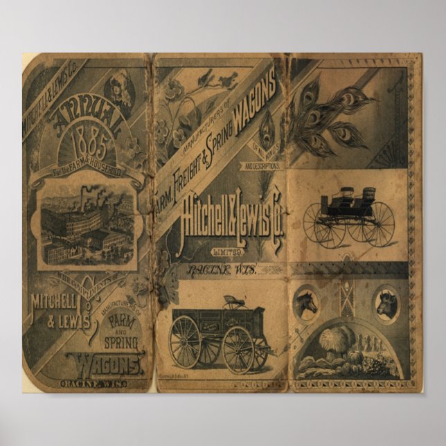 Poster de impresión de arte antiguo de estilo anti (Frente)