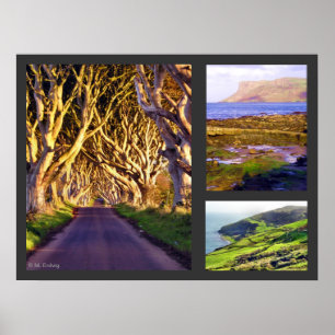 Poster de impresión de arte antrim