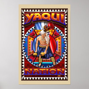 Poster de impresión de arte de bailarina de venado