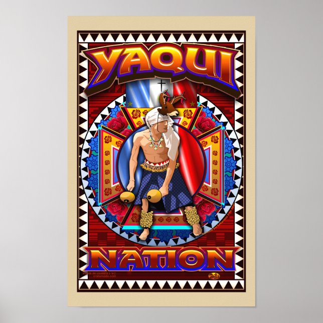 Poster de impresión de arte de bailarina de venado (Frente)