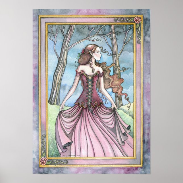 Póster de Impresión de Arte de Fantasía de Cuento  (Frente)