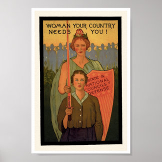 Poster de impresión de arte de la Segunda Guerra M