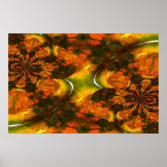 Poster de impresión de arte de pintura abstracta d (Frente)