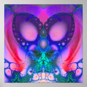 Poster de impresión de arte Mantoid Breath Var 1 (