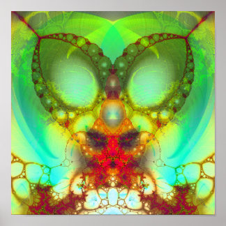 Poster de impresión de arte Mantoid Breath Var 3 (