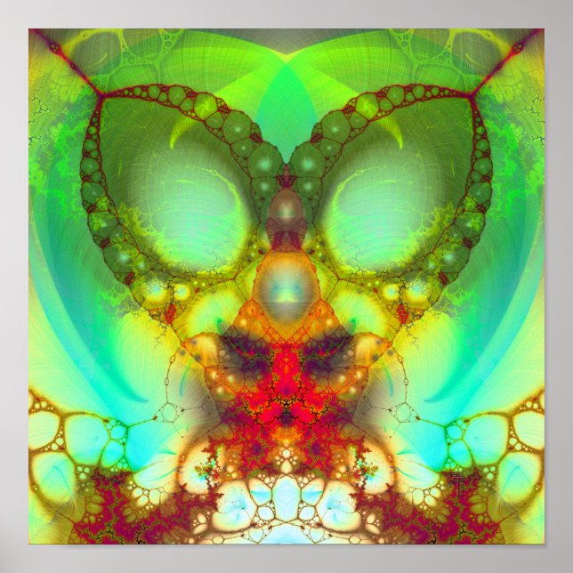 Poster de impresión de arte Mantoid Breath Var 3 ( (Frente)