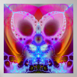 Poster de impresión de arte Mantoid Breath Var 4 (