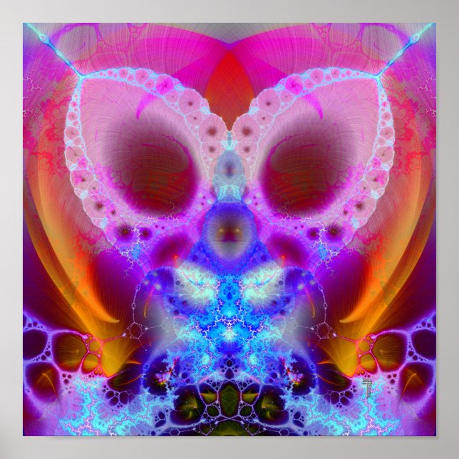 Poster de impresión de arte Mantoid Breath Var 4 ( (Frente)