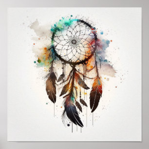Poster de impresión de arte nativo americano Dream