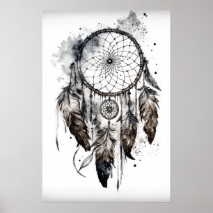 Poster de impresión de arte nativo americano Dream