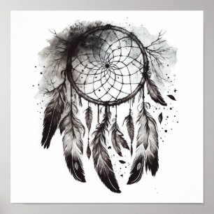 Poster de impresión de arte nativo americano Dream