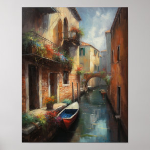Poster de impresión de arte paisajístico de Veneci