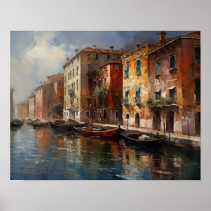 Poster de impresión de arte paisajístico de Veneci
