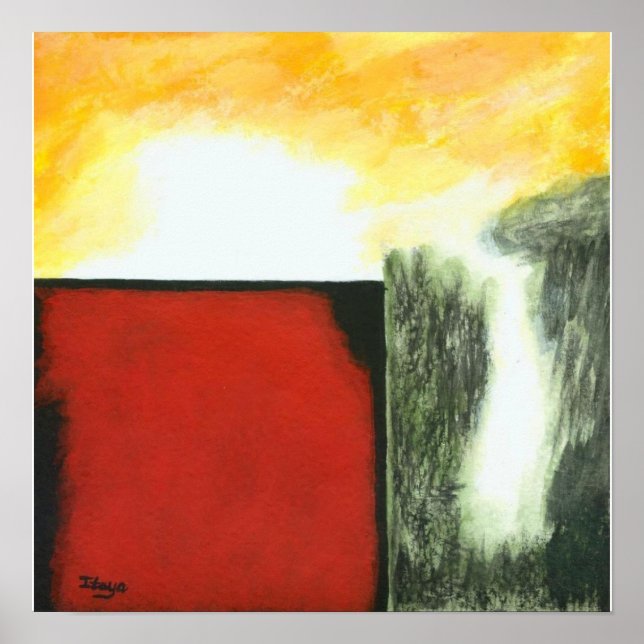 Poster de impresión de caja de Pandora de pintura  (Frente)