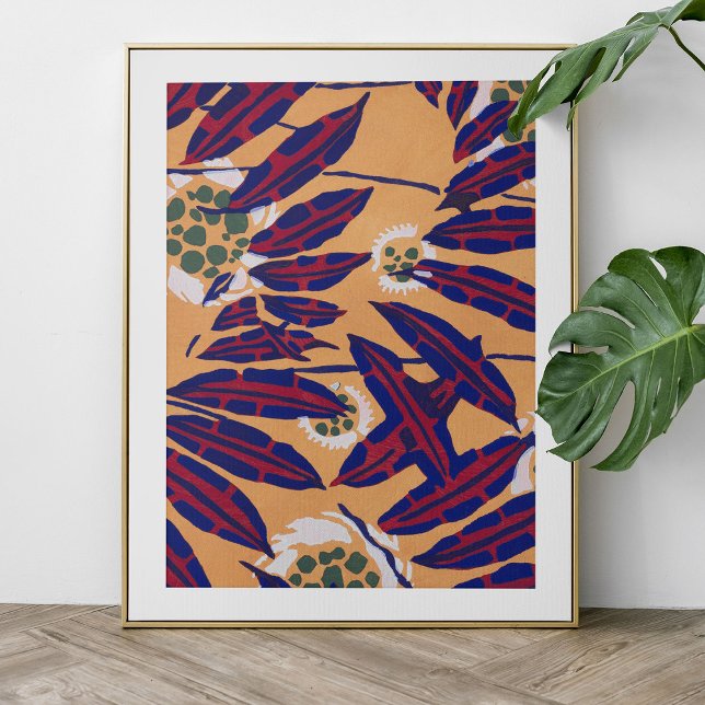 POSTER de impresión de flores botánicas de EA Ségu (Subido por el creador)