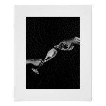 Poster de impresión de leopardo de moda