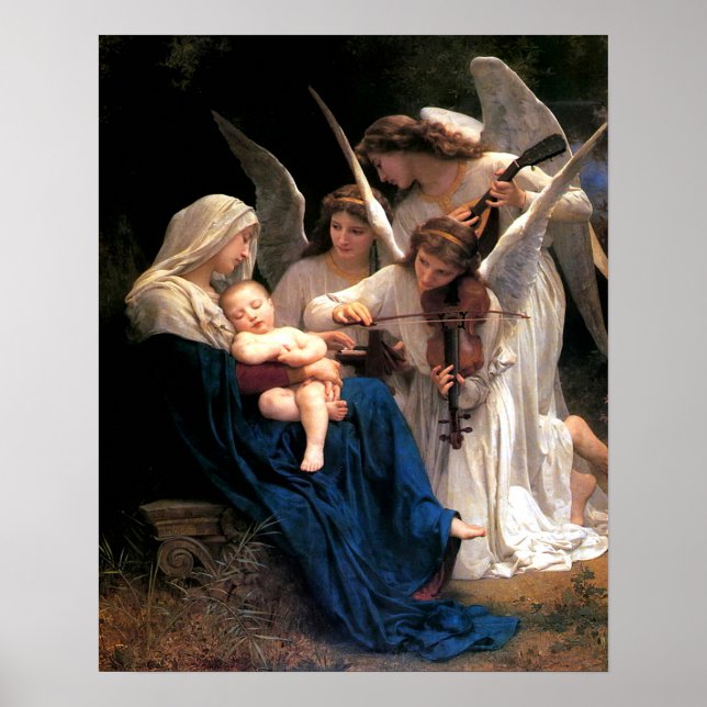 Poster de impresión de nuestra Virgen María de los (Frente)