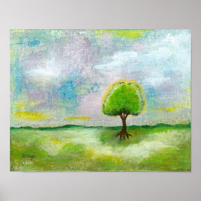 Poster de impresión de Oh Happy Day de la pintura  (Frente)