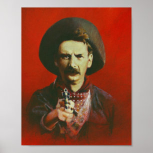 Poster de impresión de Wild West Outlaw