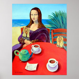 Poster de impresión de Yorkshire Terrier