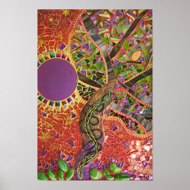 Poster de impresión del árbol que vemos por Susan  (Frente)