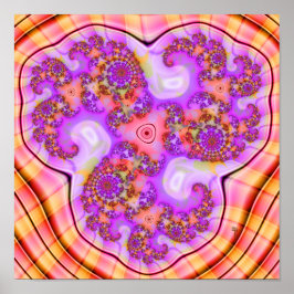 Poster de impresión en tres espirales (12" x 12")