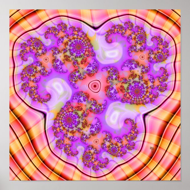 Poster de impresión en tres espirales (12" x 12") (Frente)