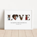 Poster de impresión fotográfica Personalizado Love<br><div class="desc">Diseño moderno y elegante impreso Poster de fotos Personalizado de Love Heart 4 que se puede personalizar con tu texto. Haga clic en el botón "Personalizar" y utilice nuestra herramienta de diseño para modificar esta plantilla. Visita la tienda de Diseño de Arte Gráfico para ver otros productos que coincidan con...</div>