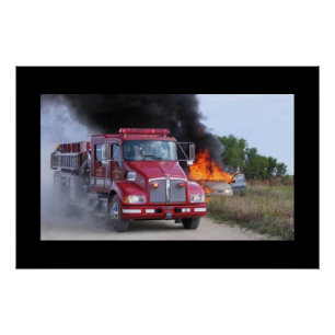 Poster de incendios de Newkirk