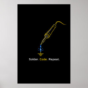 Póster de Ingeniería Integrada de Código de Soldad
