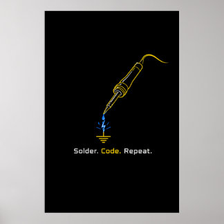 Póster de Ingeniería Integrada de Código de Soldad