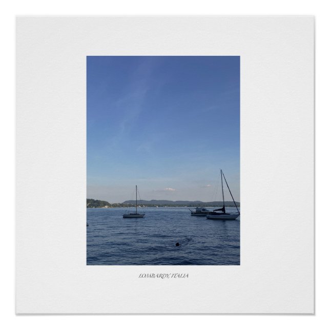 Poster de instantáneas de Italia (Anverso)