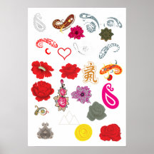 Póster de Invitación de Boda | Amor Elegante Flora