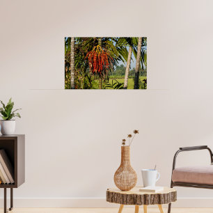 Póster de Isla de Frutas de Palma Tropical