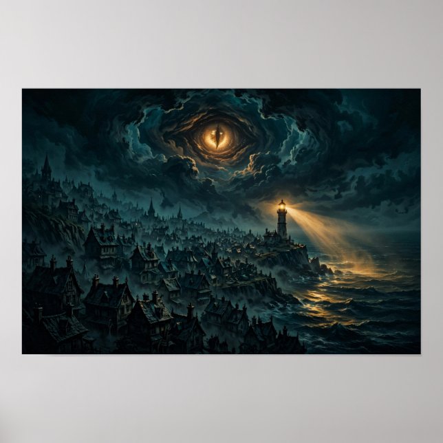 Póster de Isla de Testigo — Arte de Pared de Terro (Frente)