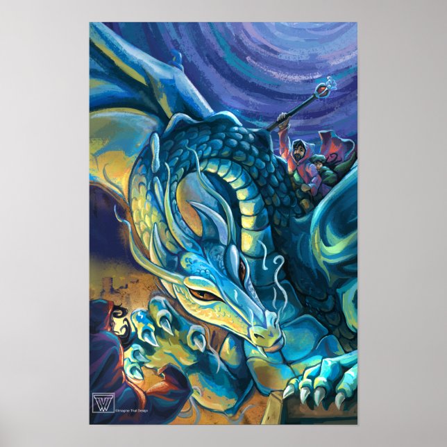 Póster de Jinete de Dragón (Frente)
