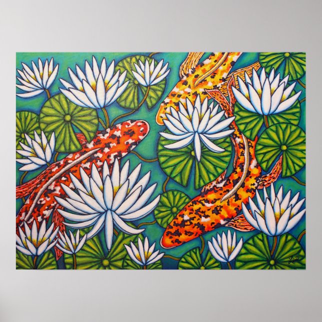 Poster de joyas acuáticas impresiones de Lisa Lore (Frente)