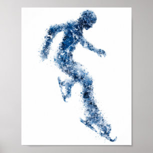 Póster de Juegos de Deportes de Invierno