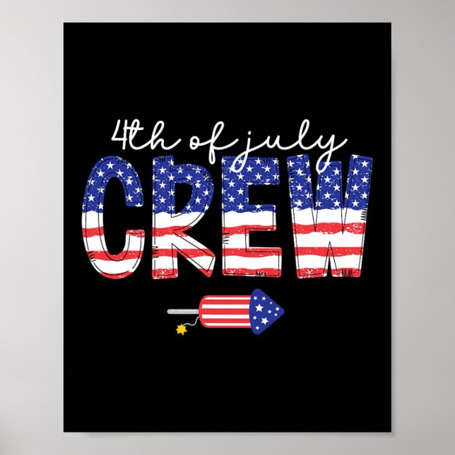 Póster De Julio La Tripulación Coincidiendo Con La Famili (Frente)