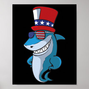 Póster De Julio Tiburón Para Niños