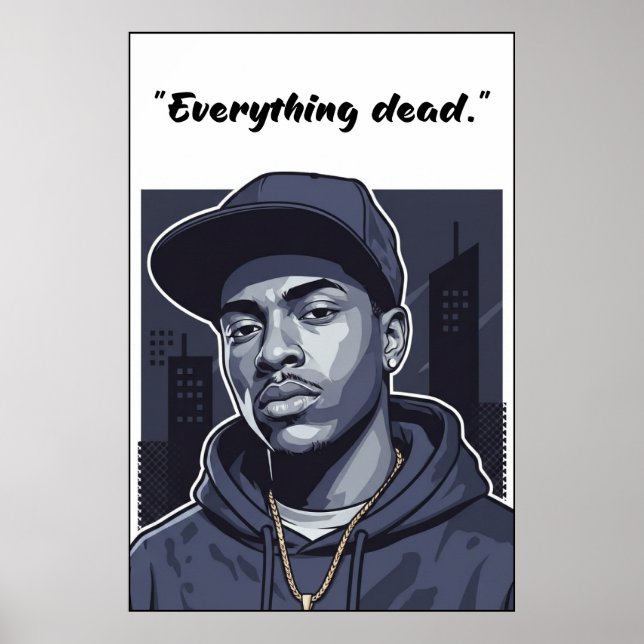 Póster de Kay Flock – Motivación Callejera (Frente)