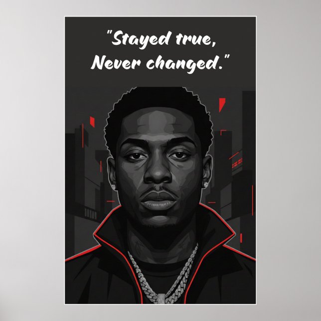 Póster de Kay Flock – Póster de Motivación (Frente)