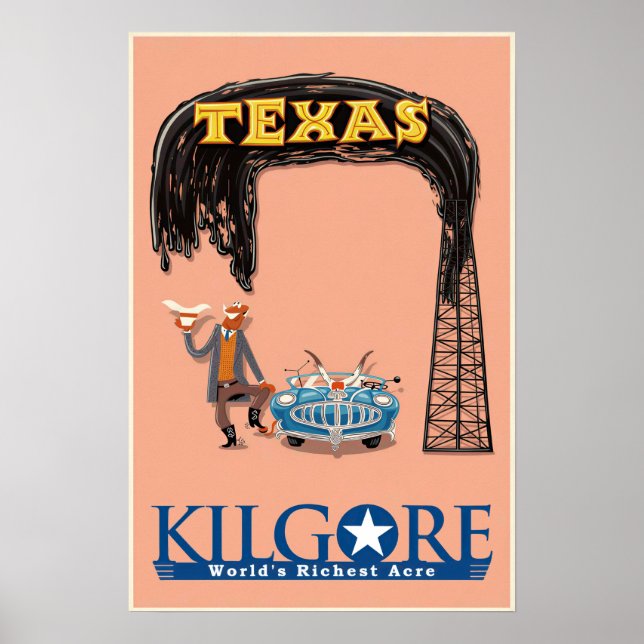 Póster de Kilgore, Texas (Frente)