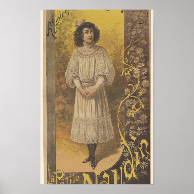 Póster de la Administración DOrval de 1891 (Frente)