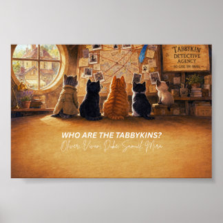 Póster de la Agencia de Detectives Tabbykin – Edic