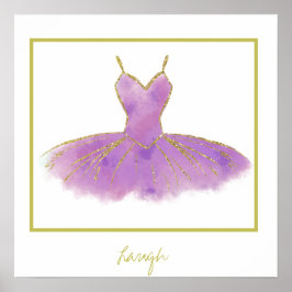 Póster de la bailarina riendo
