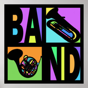 POSTER DE LA BANDA DEL ARTE POP