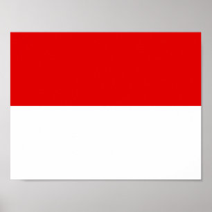 Póster de la bandera de Hesse
