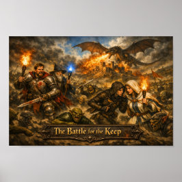 Póster de la Batalla por la Fortaleza